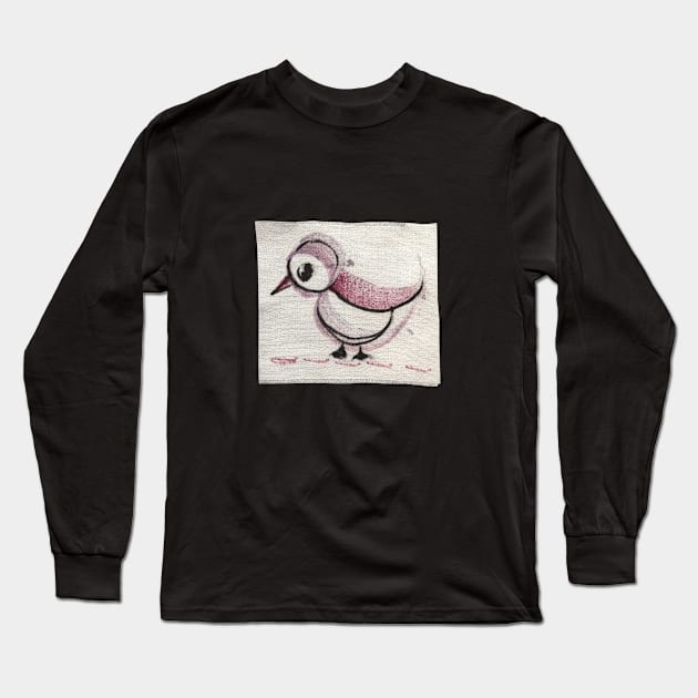 Birdy Long Sleeve T-Shirt by Elsiebat